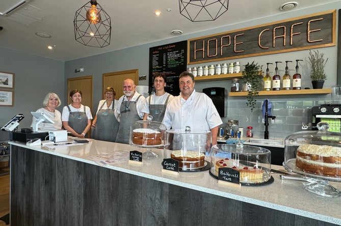 Dawlish Hope Cafe now open. Photo Bob Simpson 