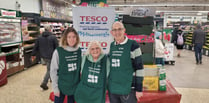 Trolley-loads of donations to community larder