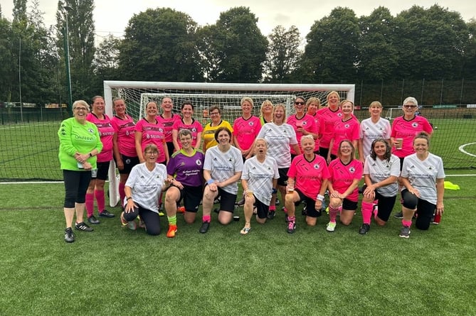 Dawlish Women's Walking Football teams