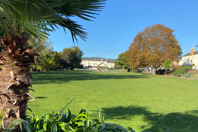 The Lawn, Dawlish. Photo Ellen Grindley 