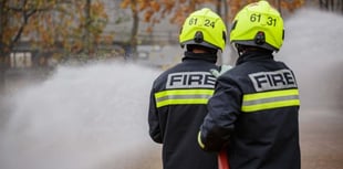 Oil pan fire sees firefighters called in