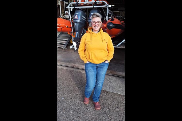 Laura Kriefman. RNLI Teignmouth