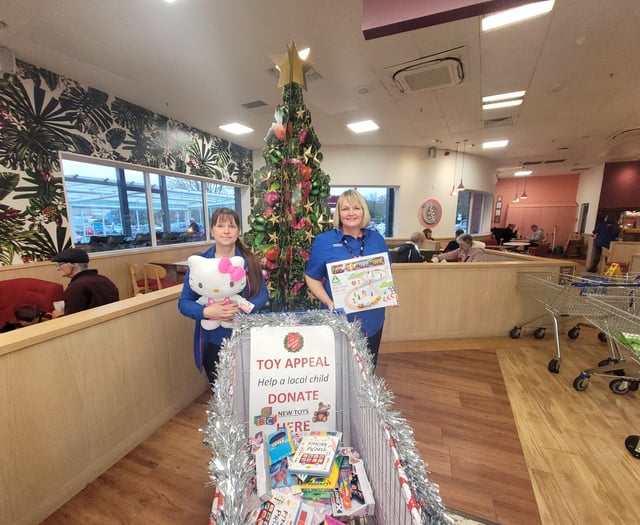 Toy appeal launched for Christmas 