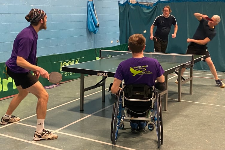 Wojtek Cyron & Andy Guy (NA Falcons) v David Davies & Pete Sercombe (Dawlish Aces)