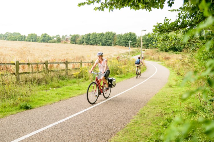 Walking and cycling projects in Devon are receiving £3.9 million of Government funding