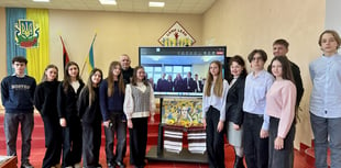 School's partnership with Ukraine flourishing