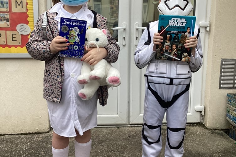 Star Wars and the Demon Dentist at All Saints Marsh C of E World Book Day