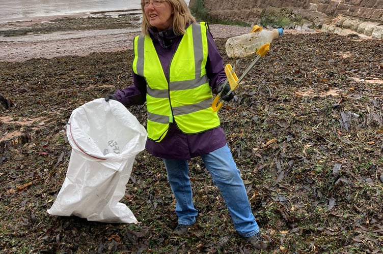 Vanessa Ryley from Dawlish Against Plastic. 